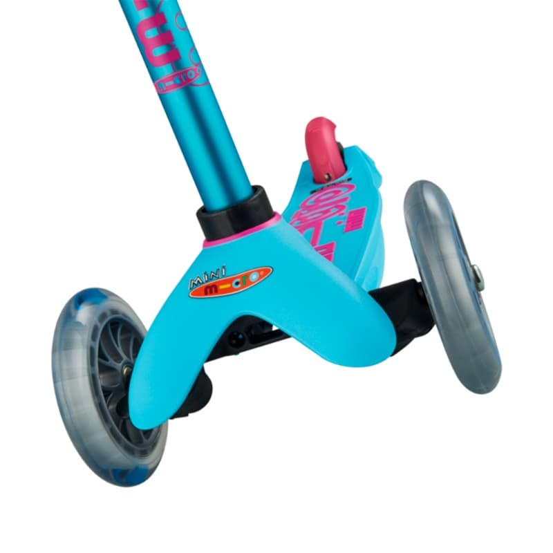 Micro Maxi Mini Micro Deluxe LED Scooter - Turquoise thumbnail 3