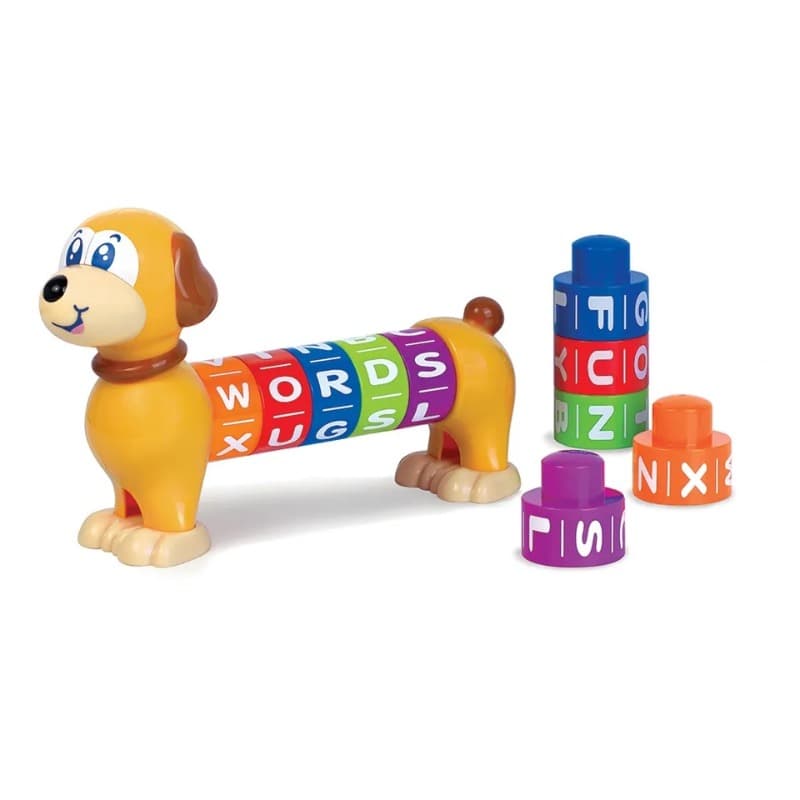 Little Learners Puppy Learning Blocks Alphabet 10 Blocks Set thumbnail 3