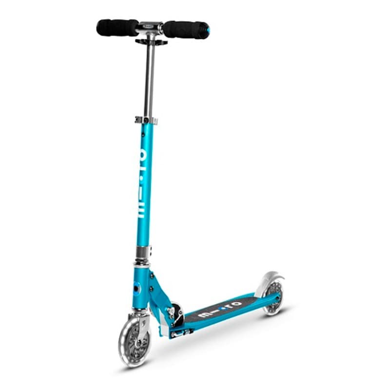 Micro Sprite Kids Scooter LED Ocean Blue