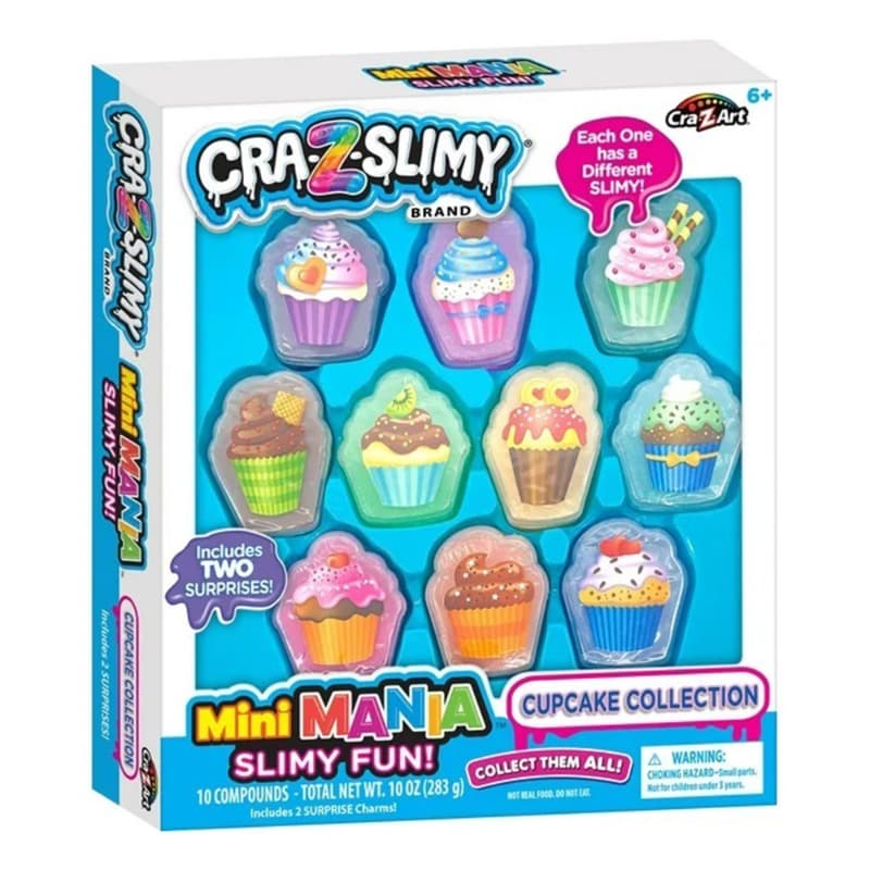 Cra Z Slimy Mini Mania Slimy Fun Cupcakes