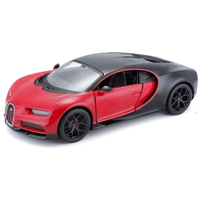 Bburago Bugatti Chiron Die-Cast - Red thumbnail 4