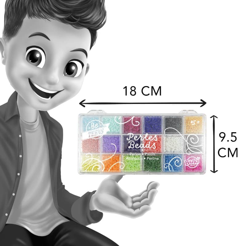 Buki Box Of Transparent Beads thumbnail 4