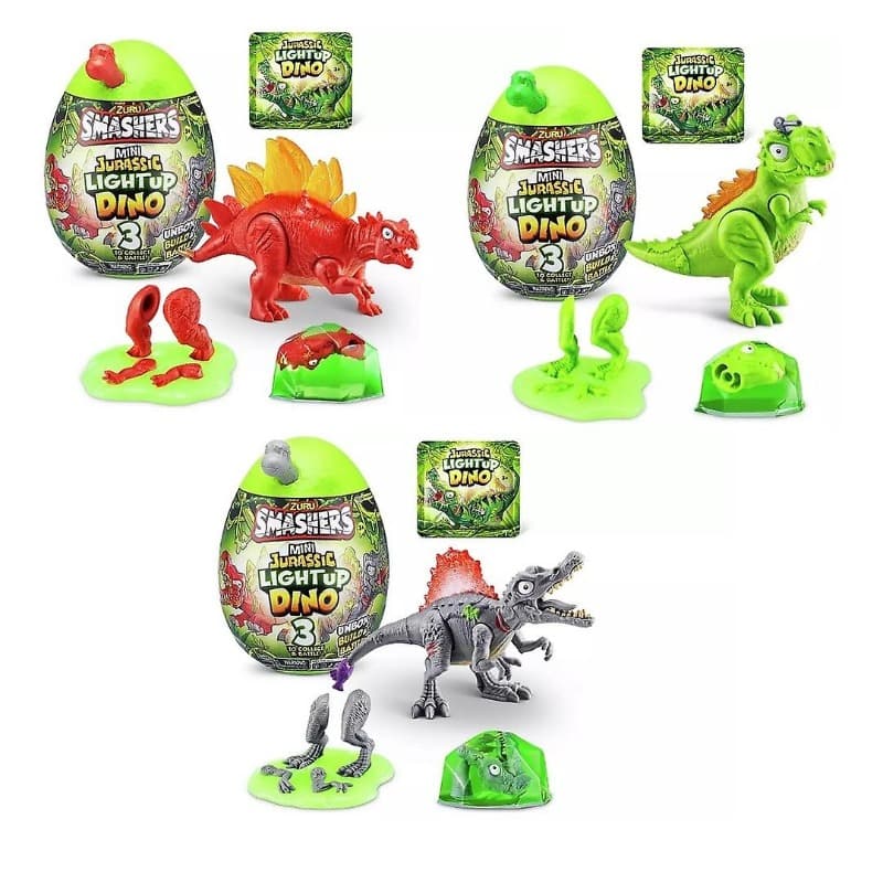 Smashers Mini Jurassic Light Up Dino Egg - Assorted thumbnail 4