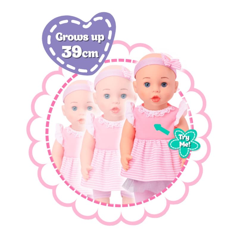 Baby Habibi My Interactive Grow Doll 14 cm thumbnail 2