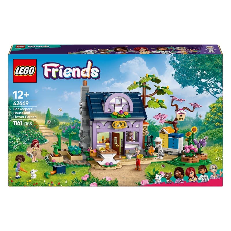 Lego Friends Beekeepers' House and Flower Garden 42669