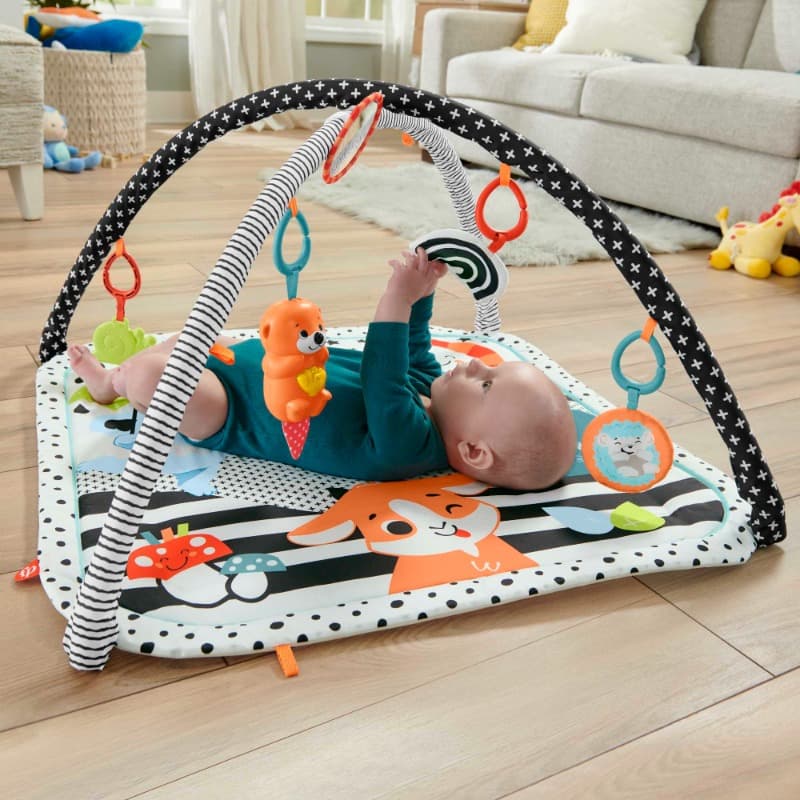 Fisher-Price 3 In 1 Music Glow And Grow Gym Playmat thumbnail 2