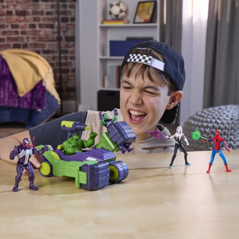 Marvel Avengers Venom Versus Epic World of Action Hulk Set thumbnail 2