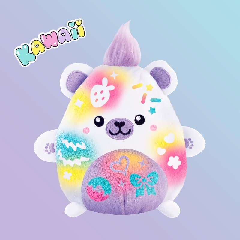 CANAL TOYS-Airbrush Plush – Kawaii Bear thumbnail 4