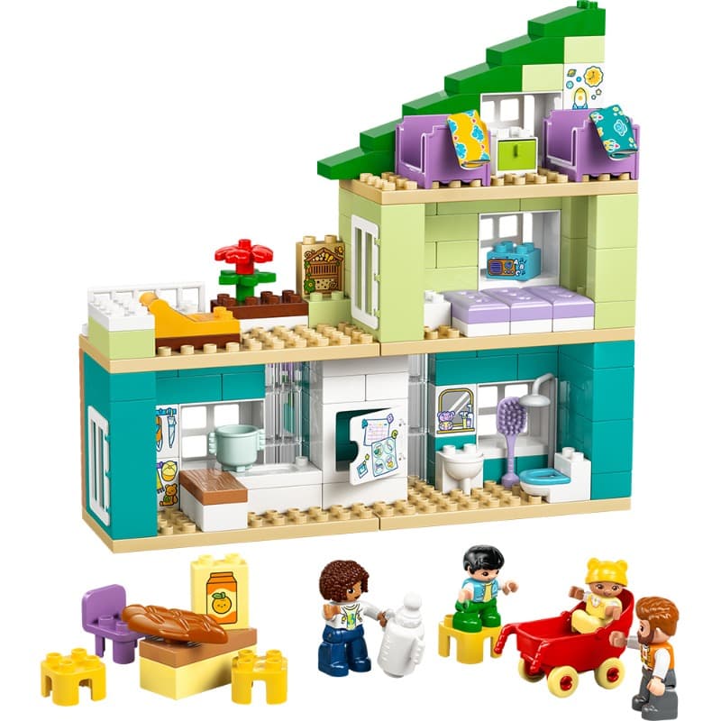 LEGO 3 In 1 Modern Family House With Figures 166 pieces. thumbnail 3