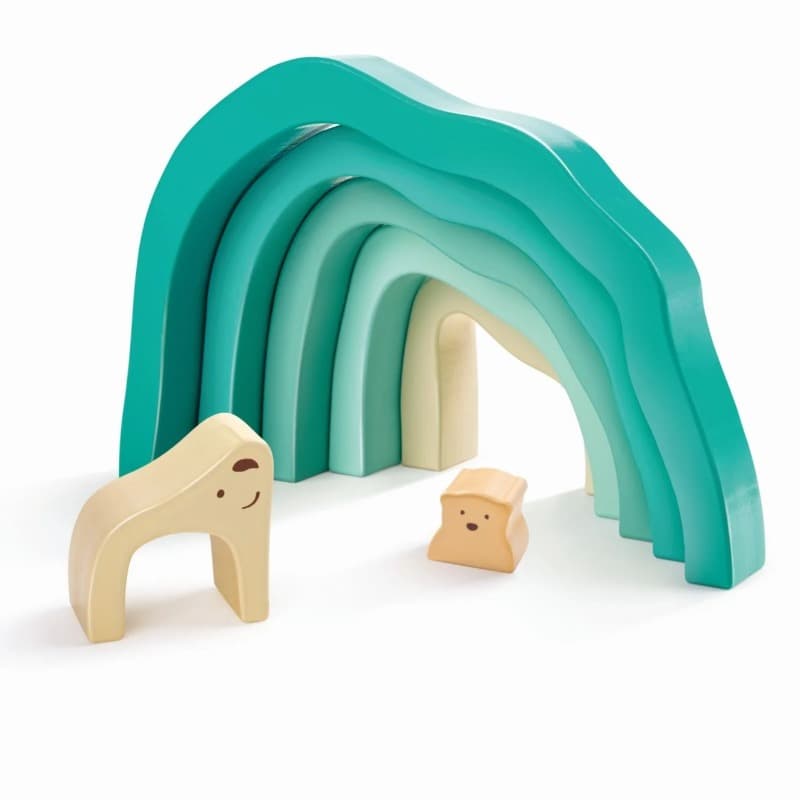Hape Arctic Polar Bear Stacking Blocks