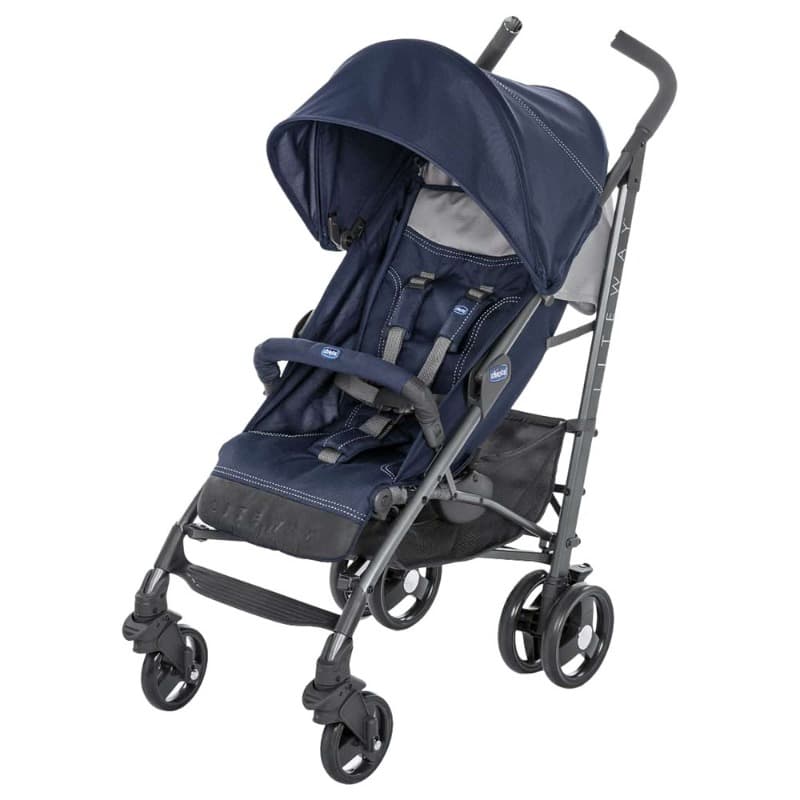 Chicco - Stroller Liteway 3 With Bumper india ink thumbnail 2