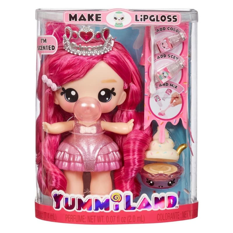 Yummiland Large Doll And Lip gloss Pet - Bianca Bubblegum