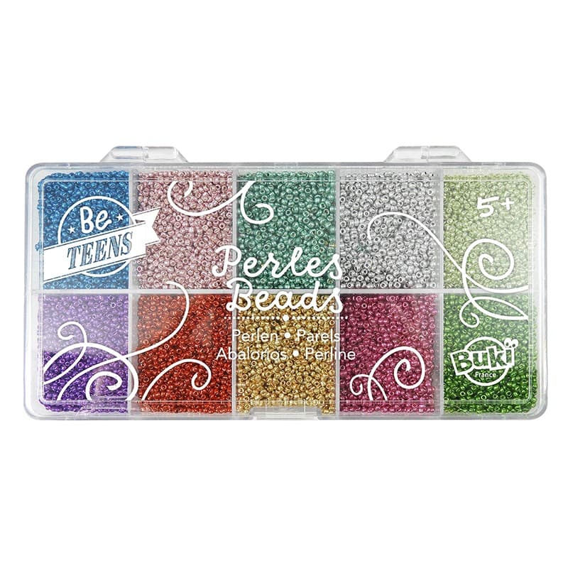 Buki Box Of Metallic Beads thumbnail 2