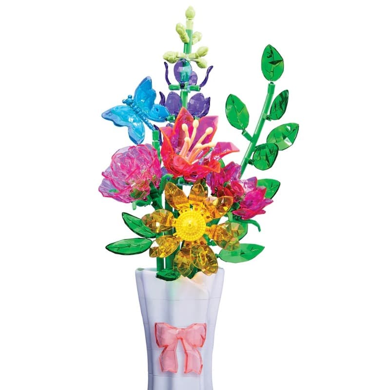 Rose Art Crystal Gem Beautiful Bouquet thumbnail 2