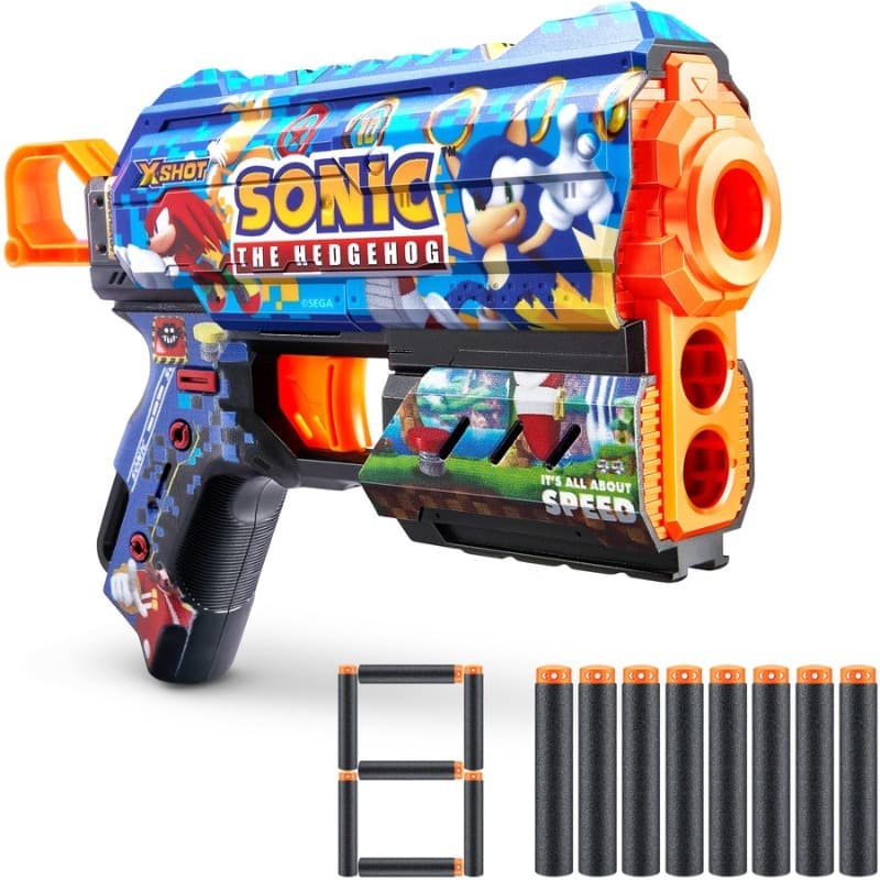 X-Shot Skins Flux Sonic (8Darts) (S1) -Multi Color thumbnail 2