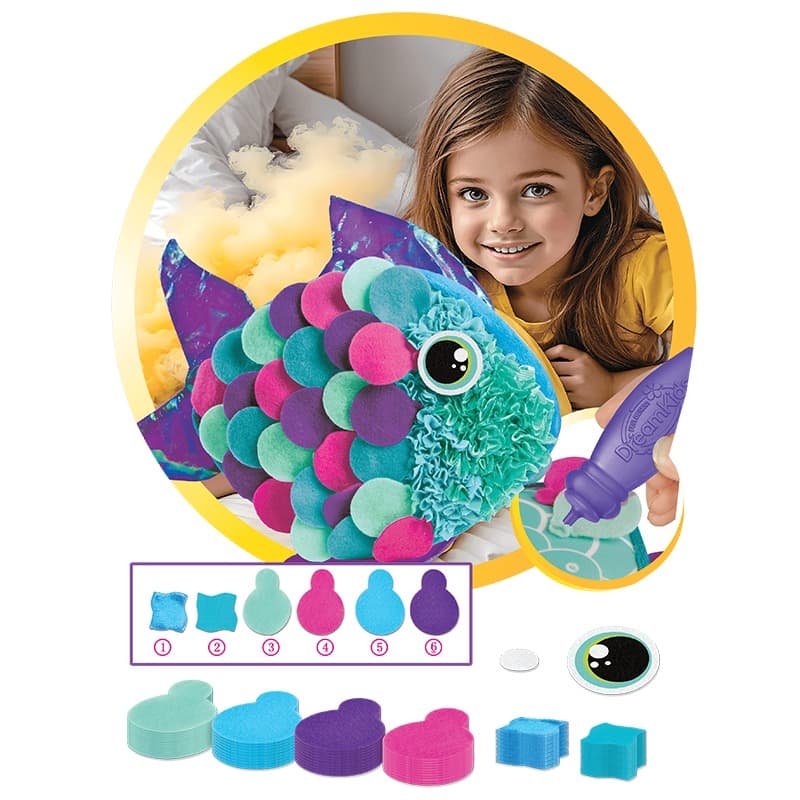 New Girl DIY Pillow - Comfort Fishy thumbnail 2