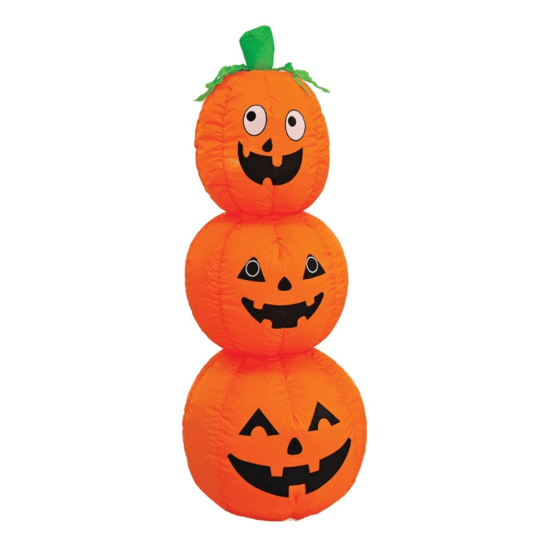 Mad Toys 4 Feet Inflatable Pumpkin Stack thumbnail 5