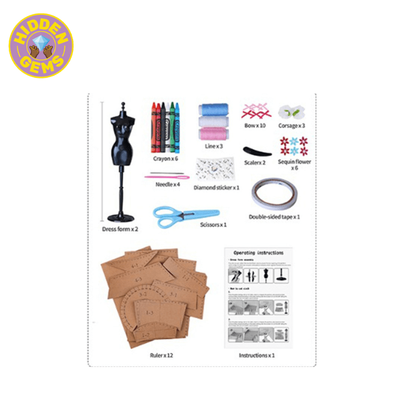 Fashion Tailor DIY Clothes Making Set