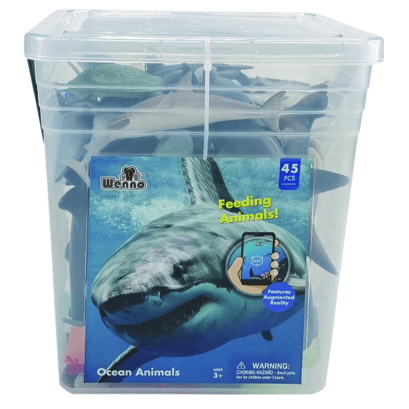 Wenno Ocean Animals Playset - 45 Pcs thumbnail 2