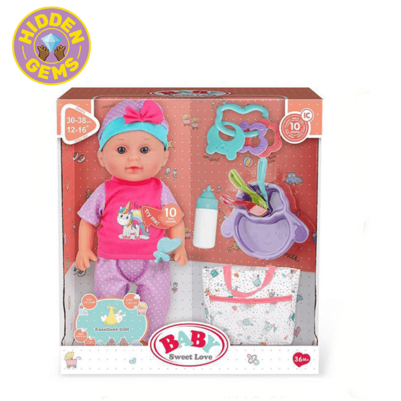 13 Function Doll With Attachments