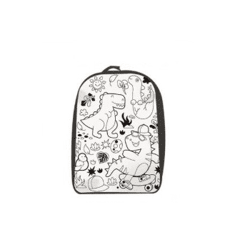Dinosaur World Graffiti Washable Kids' Backpack thumbnail 3